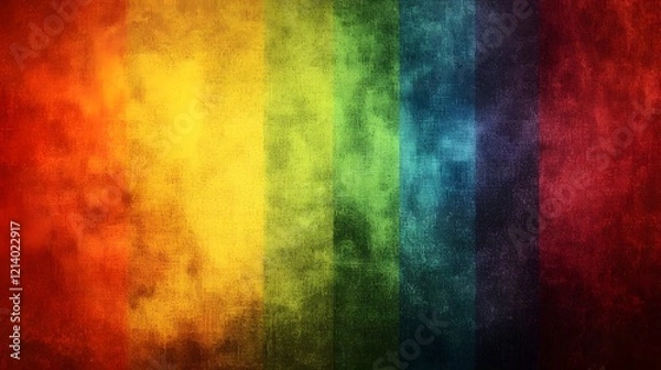Fototapeta Vibrant Multicolored Gradient Abstract Texture Digital Background