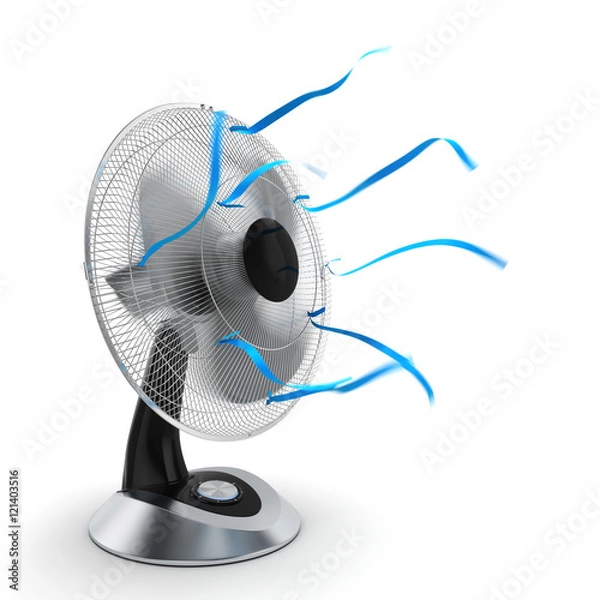 Fototapeta 3D rendering fan