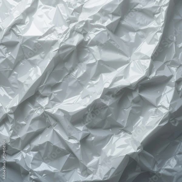 Fototapeta White plastic bag background texture