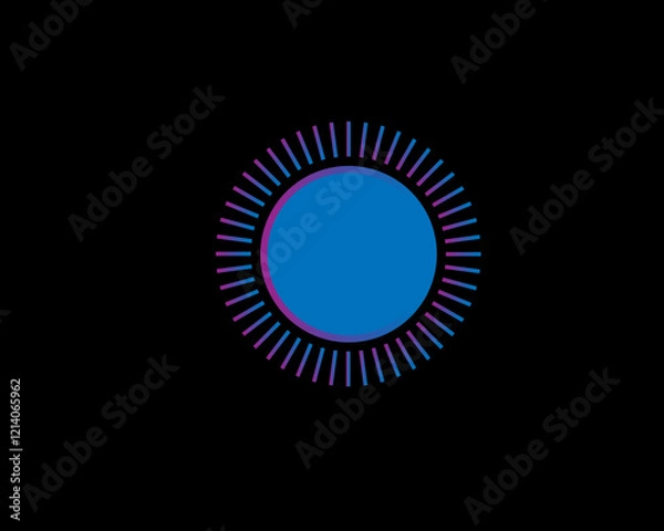 Obraz Abstract Logo Design Vector Art