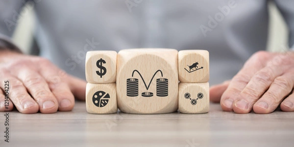 Fototapeta Concept of rebound