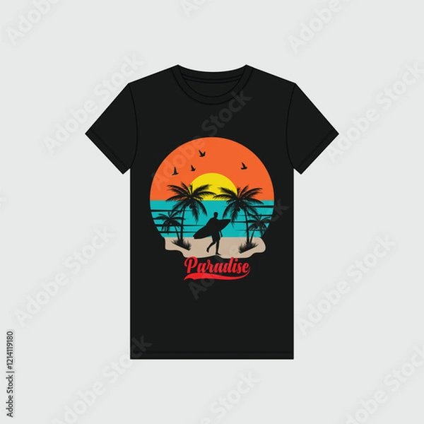 Obraz T shirt design vector eps