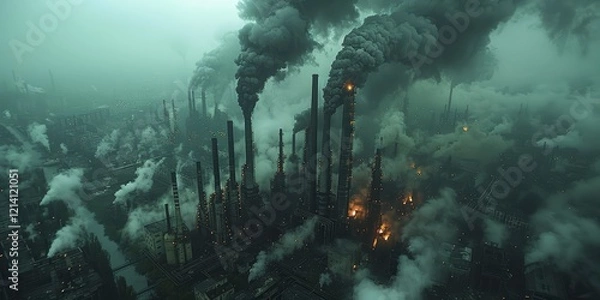 Obraz Industrial Smog