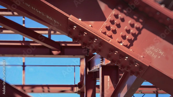 Obraz Metal construction.