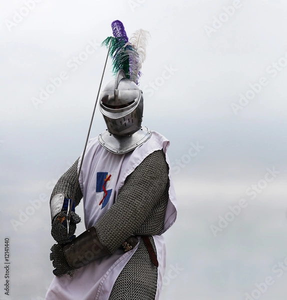 Obraz Ritter mit Schwert