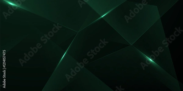Fototapeta Modern geometric vector illustration design, abstract background.