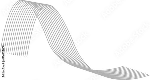 Obraz Abstrack Wavy Line