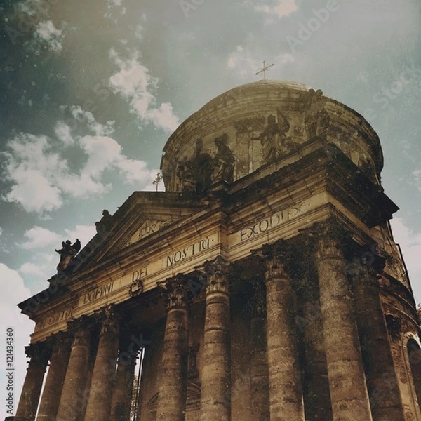 Obraz cathedral ruins