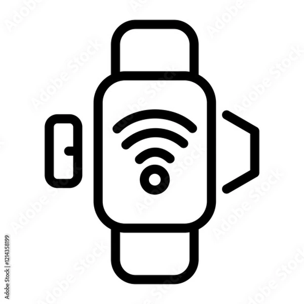 Obraz Samrt Band Vector Design Icon Style