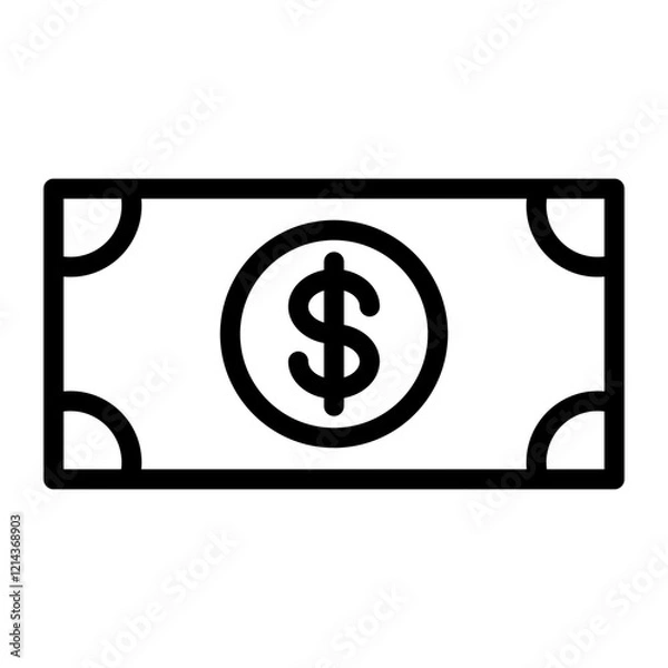 Fototapeta Currency Vector Design Icon Style