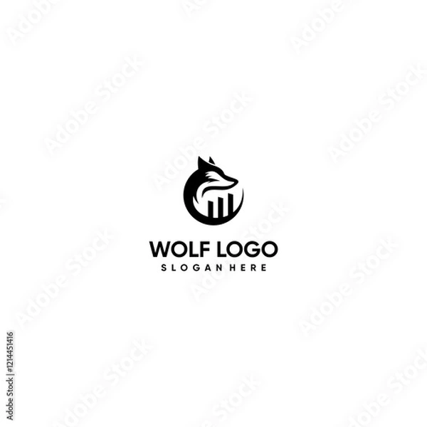 Obraz wolf consulting logo 