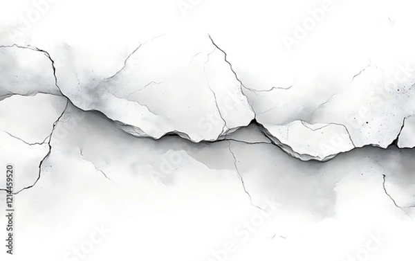 Obraz Abstract cracked marble texture.