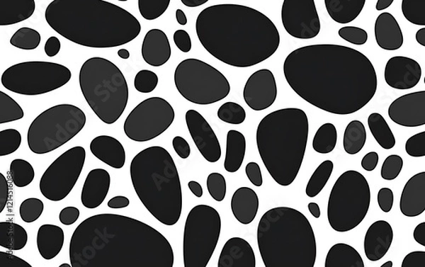 Fototapeta Abstract pattern of shapes