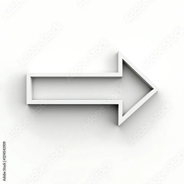 Fototapeta right arrow