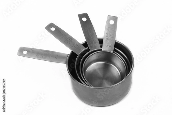 Fototapeta Measuring cups in a fan shape