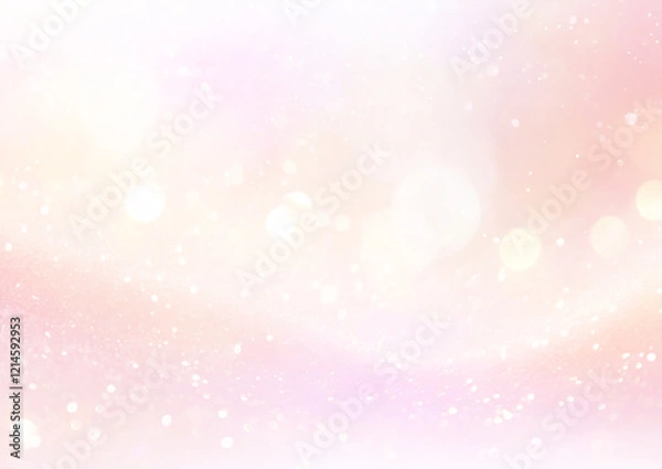 Fototapeta 暖色系の綺麗なキラキラ背景