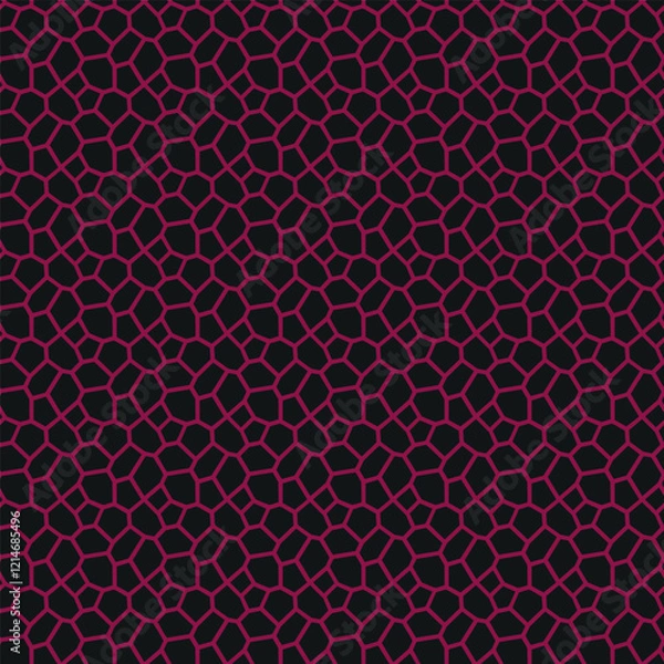 Obraz Giraffe skin seamless vector pattern 