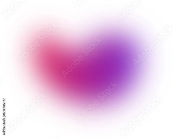 Obraz blurred gradient shape