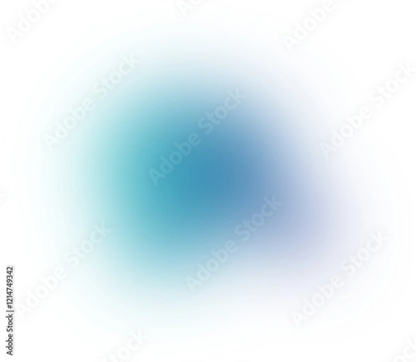 Obraz blurred gradient shape