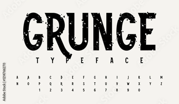 Obraz Grunge Font