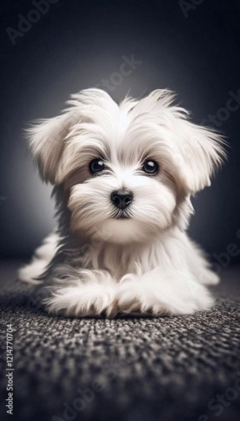 Obraz Malteser Welpe