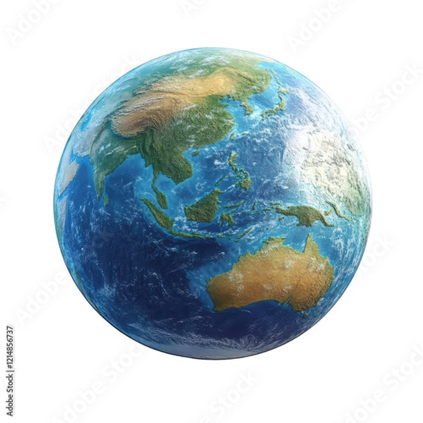 Obraz Isolated Planet Earth View from Space