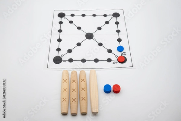 Obraz Korean traditional games