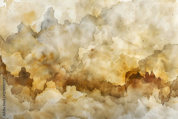 Fototapeta Abstract Background Flows with Golden Brown Hues and Soft Texture