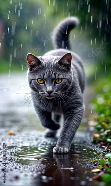 Obraz Rainwalker: Grace in Every Step