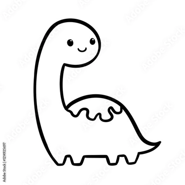 Fototapeta Cute dinosaur