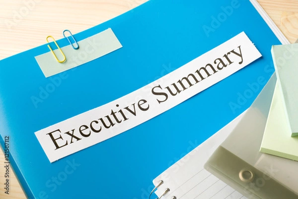 Fototapeta executive summary