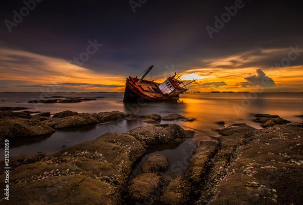 Obraz Shipwreck - Ghost Ship