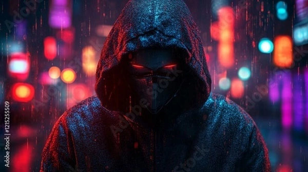Obraz An ethical hacker using penetration testing tools to scan and assess the security of an online banking platform. 446