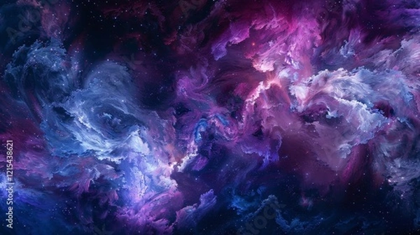 Obraz Abstract Nebula Wallpaper