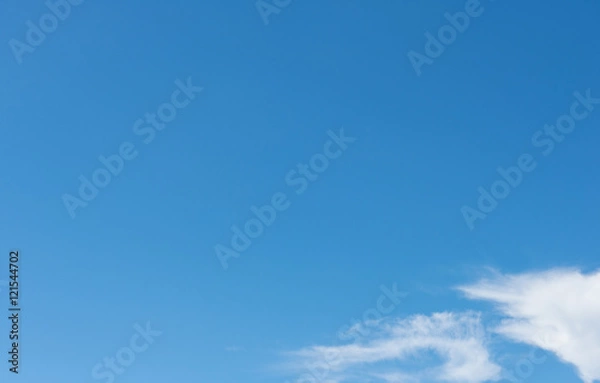 Fototapeta blue sky background with clouds 