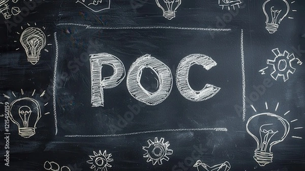 Fototapeta POC Innovative Ideas and Creative Solutions in Design and Technology
