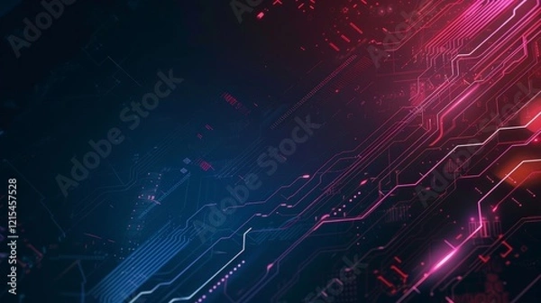 Fototapeta Abstract Circuit Board Background