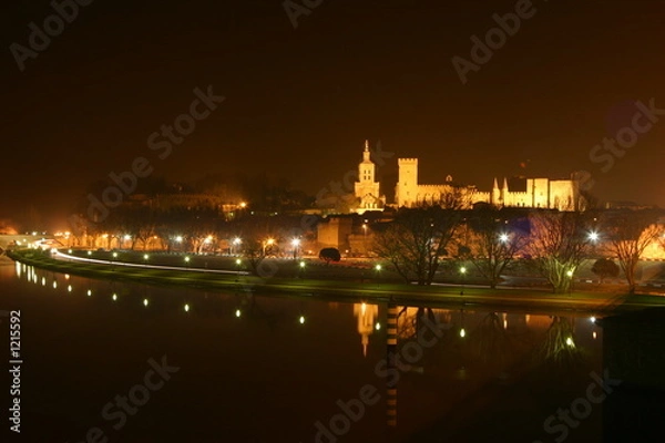 Obraz avignon la nuit