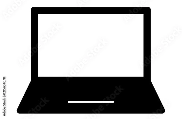 Fototapeta ノートパソコンのアイコン
