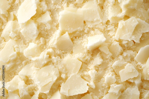 Fototapeta Texture of shea butter, closeup
