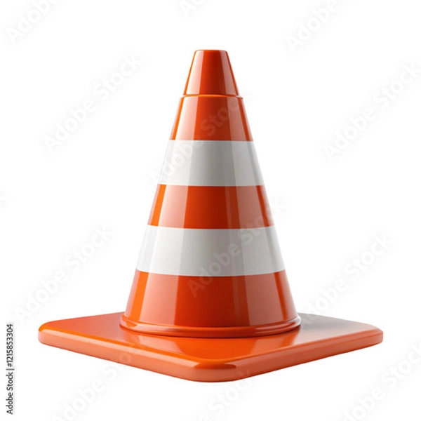 Obraz traffic cone isolated