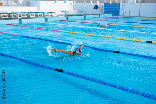 Obraz Mujer nadadora