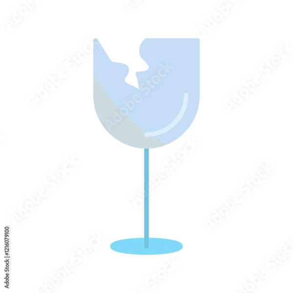 Fototapeta Broken Vector Icon