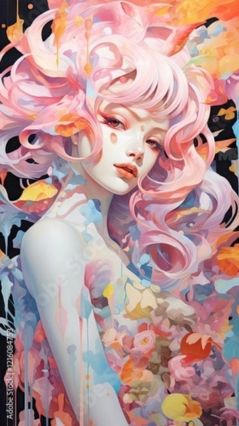 Obraz Abstract Lady