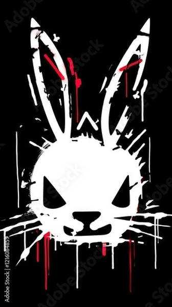Obraz Bunny Graffiti