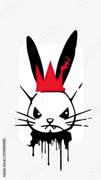 Obraz Bunny Graffiti