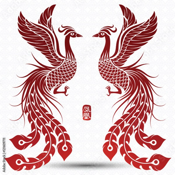 Obraz Chiński feniks
