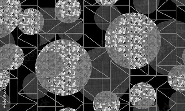 Fototapeta abstract background with circles