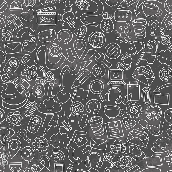 Fototapeta social network background