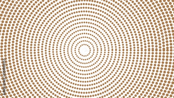 Obraz Dot abstract background template and dot round pattern background template design